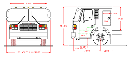 Cab Drawing